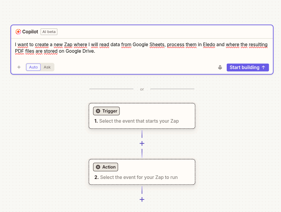 Zapier Copilot AI