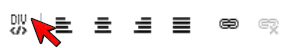 Create Div Container toolbar