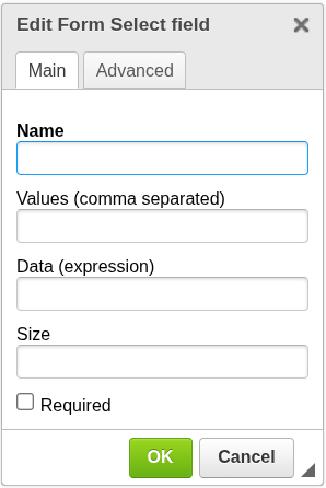 Select Configuration